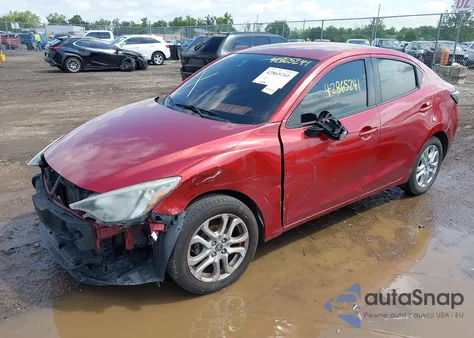 2017 Toyota Yaris Ia from USA, damaged, VIN 3MYDLBYVXHY170485